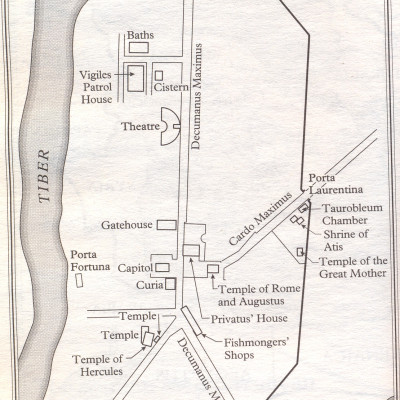 Plan of Ostia